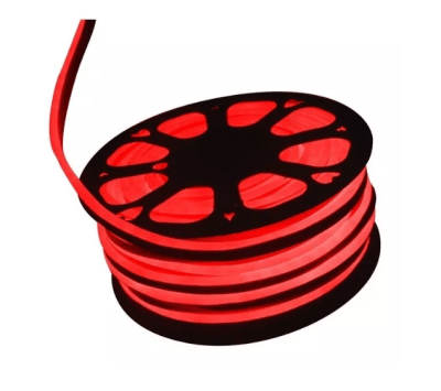Cinta Led 12V Neón 7W/m IP68 72led/m 50mt Rojo1