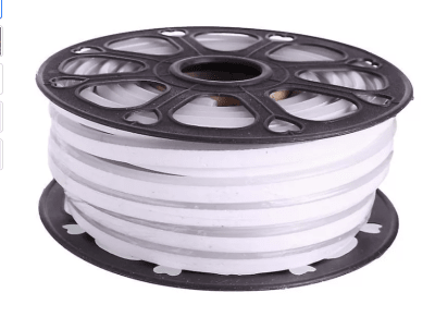 Cinta Led 12V Neón 7W/m IP68 120Led/m Luz Cálida 50mt (zh)1