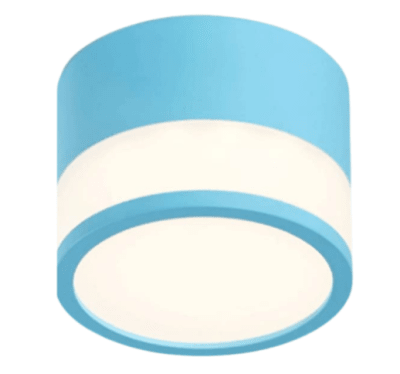 Panel Decorativo Sobrepuesto Celeste Moderno 7w 3000K Luz Cálida (kn)1