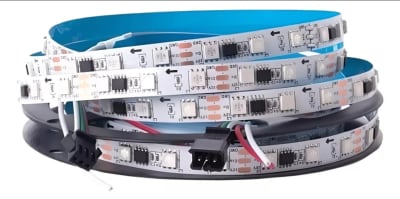 Cinta Led 12V 5050 Digital ws2811 IP20 60Led/m RGB 5mt Eco1