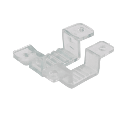 Pack: 50 Grapas Fijación Cinta Led Tipo Manguera (15mm)