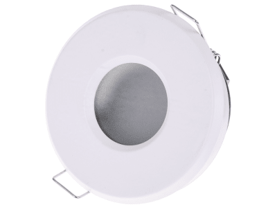 Base GU10 IP44 Blanco Metal 86/25mm Corte 60mm