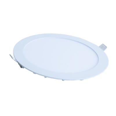 Panel 12W Redondo Embutir 170/158mm 3000°K Luz Cálida