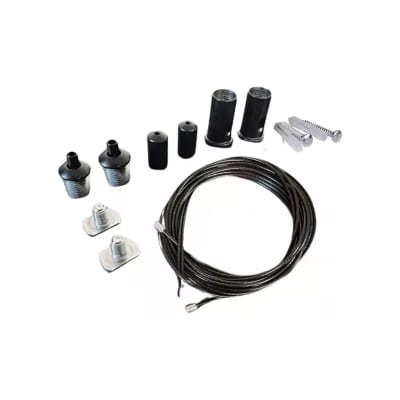 Kit 2 Piolas Suspención 1.2mt Negro Alta Calida1