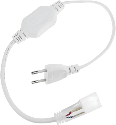 Adaptador para Cinta 220V Neón o Delgada 2Pin 6mm