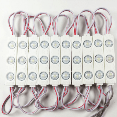 Tira de 20 Módulos Led 12V 1,2W 6500K Luz Fría (wt)