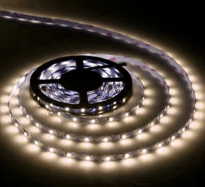 Cinta 12V 2835 12W/m 120Led/m ZigZag 3000K Cálida 5mt G4C