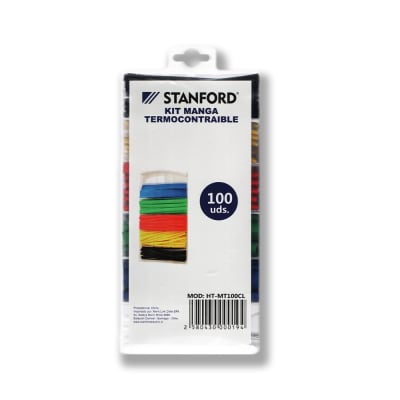 Kit Manga Termoencogible Colores 100 unidades1