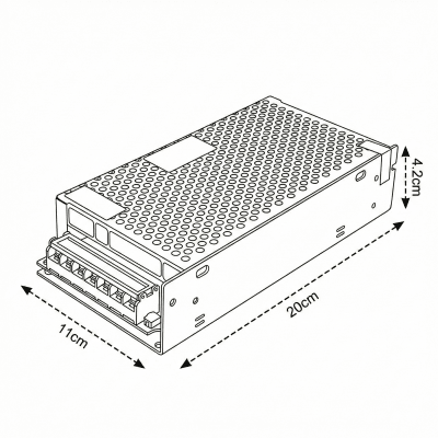 Fuente de Poder 5V 20A 100W wd