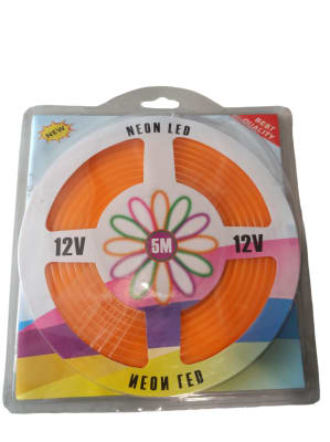 Neón Led 12V 6W/m Naranjo 5mt (blíster)1