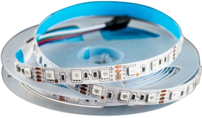 Cinta Led 12V 5050 3x4,8W/m IP20 60Led/m RGB 5mt Profesional  (kn)