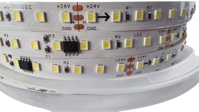 Cinta Led 24V 2835 Digital 12W/m IP20 126Led/m 6000K Luz Fría 10mt1