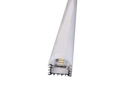 100 x Perfil Aluminio Difusor Tipo U 3mt para Cinta Led