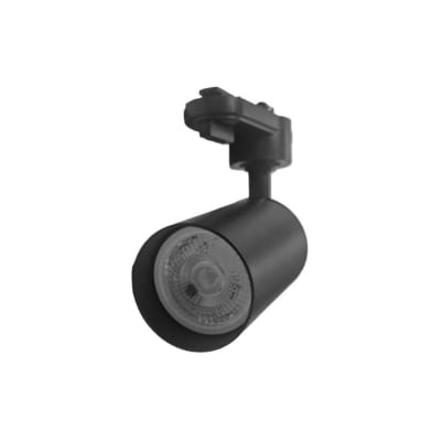 Foco Riel Monofásico para GU10 Negro 145x90x55 (Sin Ampolleta)