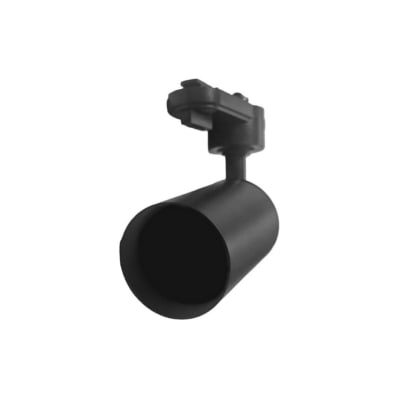 Foco Riel Monofásico para GU10 Negro 145x90x55 (Sin Ampolleta)