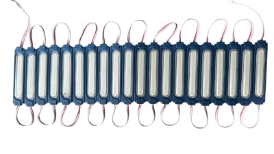 Tira 20 Módulos 12V 1,2W 3 Led 2835 Azul1