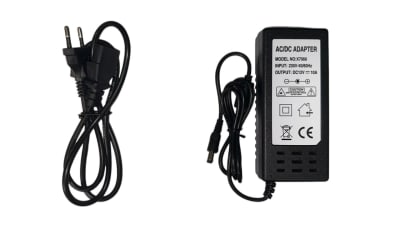 Transformador DC12V 10A 120W con cable PC