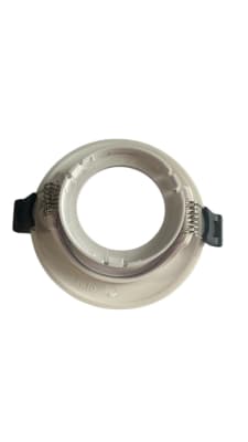 Base Foco Spot Eco Blanco Embutido Redondo 90x75x30mm (zh)