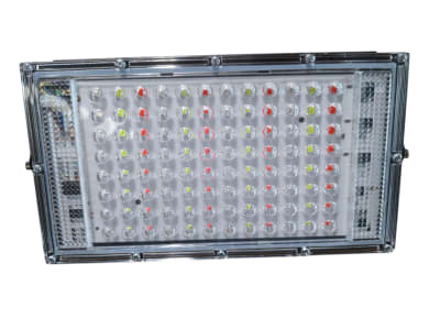 Proyector de Área 50W RGB Flat IP65 con Control Remoto