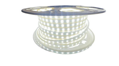 Cinta Led 220V Premium Luz Fría 5050 14,4W/m 50Mt1