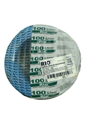 Cable Eva 2,5mm Azul 100 Metros 450/750V 70°C SEC