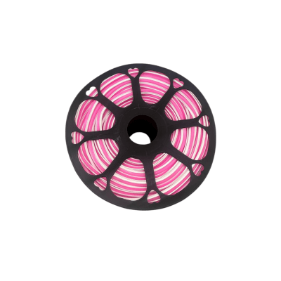 Funda Silicona Neón 2da Generación 6mm 100mt Rosa