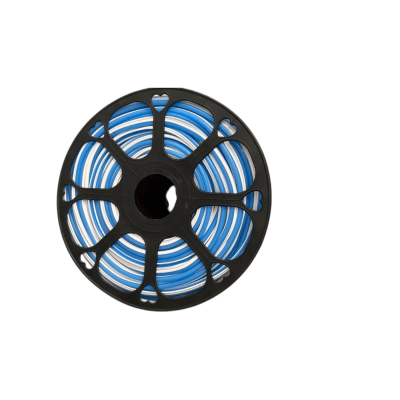 Funda Silicona Neón 2da Generación 6mm 100mt Azul1