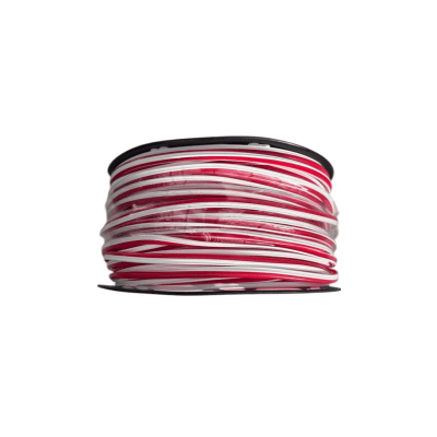 Funda Silicona Neón 2da Generación 6mm 100mt Rojo