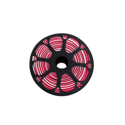 Funda Silicona Neón 2da Generación 6mm 100mt Rojo