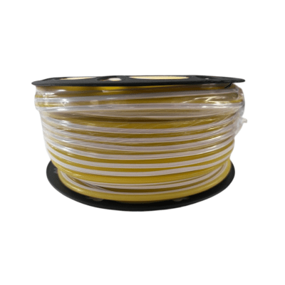 Funda Silicona Neón 2da Generación 6mm 100mt Amarillo