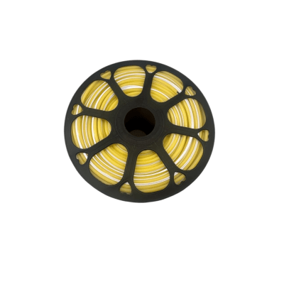 Funda Silicona Neón 2da Generación 6mm 100mt Amarillo
