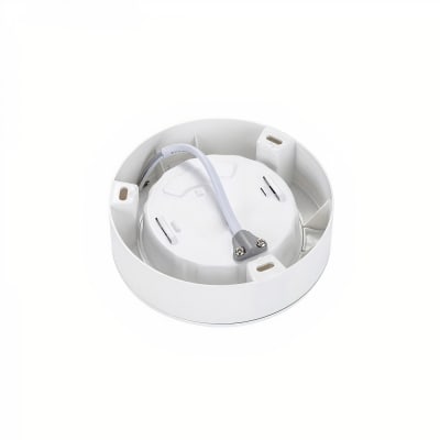 Foco Panel Led 10W Redondo Sobrepuesto 220V 120/28mm 3000K Luz Cálida