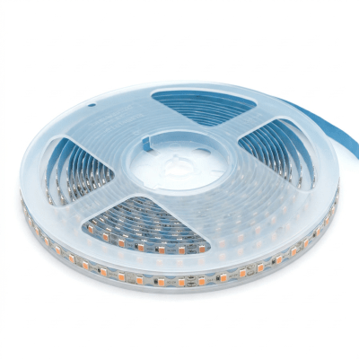 Cinta 12V 2835 12W/m 120Led/m ZigZag 3000K Cálida 5mt
