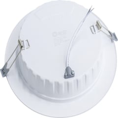 Panel Led 20W Redondo Embutido 220V 175/150mm 3000K Luz Cálida