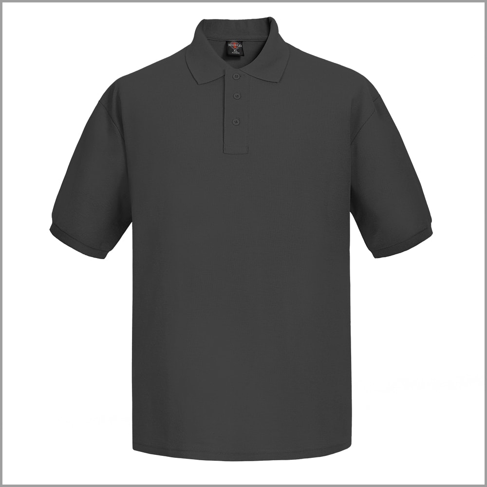 POLERA PIQUE POLO M/CORTA HOMBRE BASIC NEGRO
