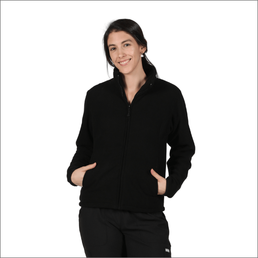 MICROPOLAR TÉRMICO MUJER NEGRO