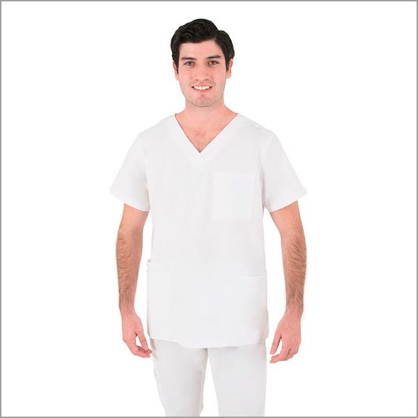 POLERA HOMBRE 2410 BLANCO