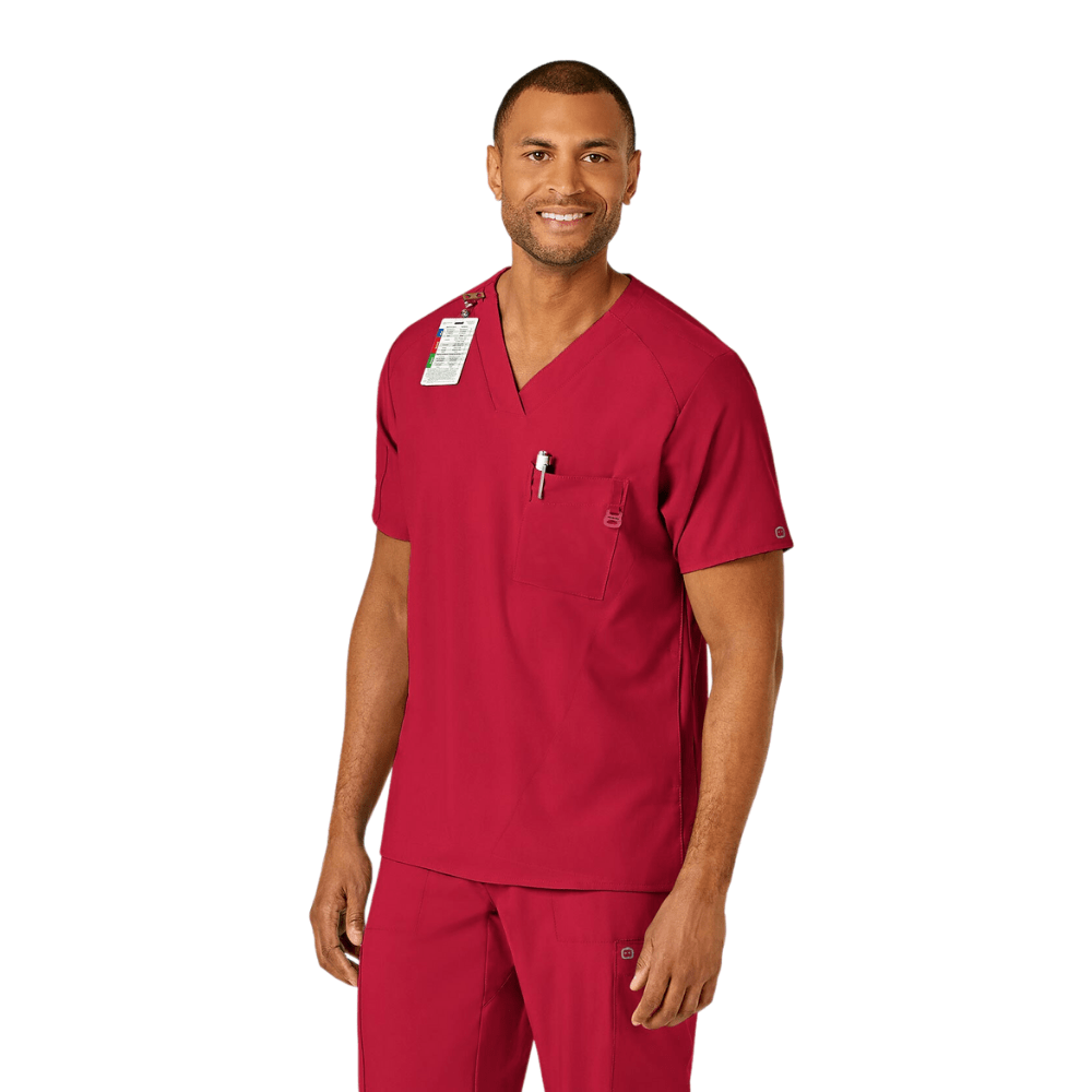 POLERA HOMBRE 6355 ROJO