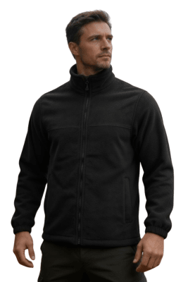 MICROPOLAR TÉRMICO PRACTICAL LINE MANGA LARGA HOMBRE 03007 NEGRO