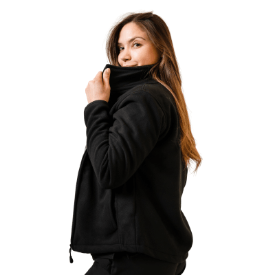 MICROPOLAR TÉRMICO PRACTICAL LINE MANGA LARGA MUJER 03008 NEGRO