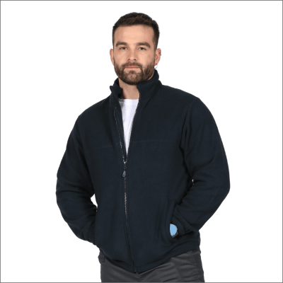 MICROPOLAR TÉRMICO PRACTICAL LINE MANGA LARGA HOMBRE 03007 AZUL