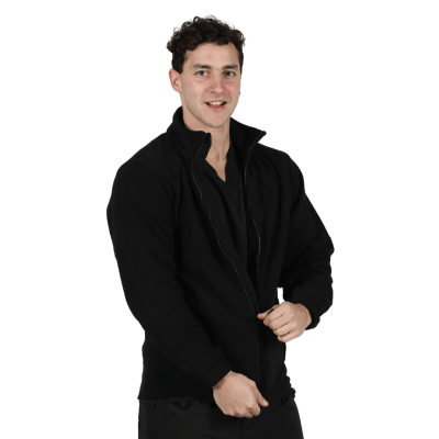 MICROPOLAR TÉRMICO PRACTICAL LINE MANGA LARGA HOMBRE 03007 NEGRO