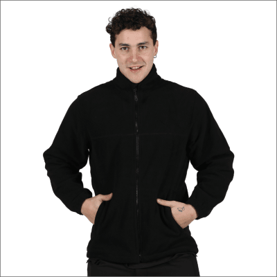 MICROPOLAR TÉRMICO PRACTICAL LINE MANGA LARGA HOMBRE 03007 NEGRO
