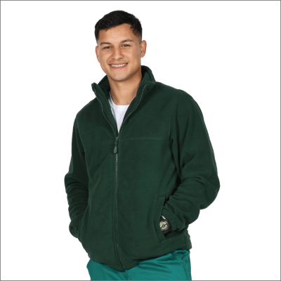 MICROPOLAR TÉRMICO PRACTICAL LINE MANGA LARGA HOMBRE 03007 VERDE PINO