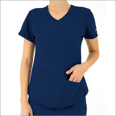 POLERA MUJER ANTIMICROBIAL LIFETHREADS 1510 AZUL MARINO POLERA MUJER ANTIMICROBIAL LIFETHREADS 1510 AZUL MARINO