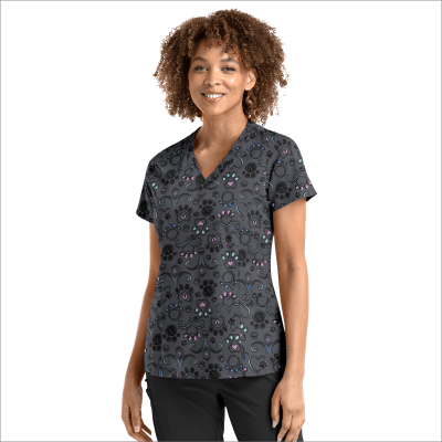 POLERA CLINICA MUJER ESTAMPADA MAEVN 1797 RPAW