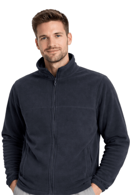 MICROPOLAR TÉRMICO PRACTICAL LINE MANGA LARGA HOMBRE 03007 GRIS OSCURO