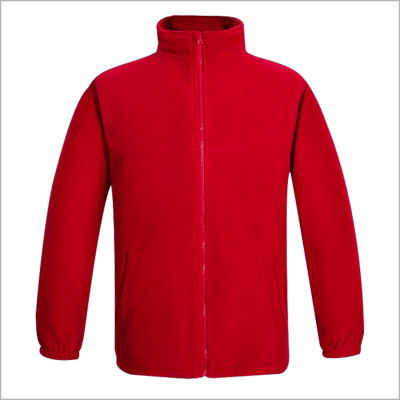 MICROPOLAR TÉRMICO PRACTICAL LINE MANGA LARGA HOMBRE 03007 ROJO