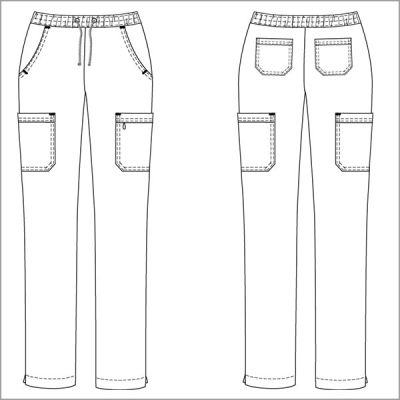 PANTALON MUJER 304 BURDEO WHITECROSS PANTALON MUJER 304 BURDEO WHITECROSS