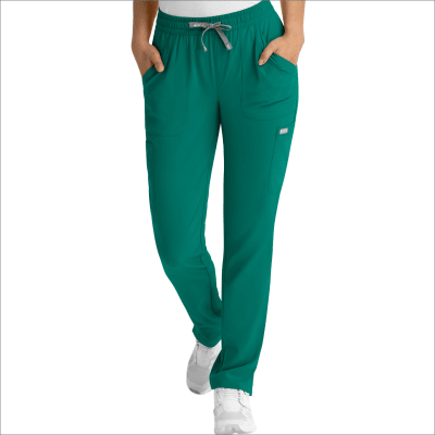 PANTALON CLINICO MUJER MOMENTUM 5091 VERDE PABELLON